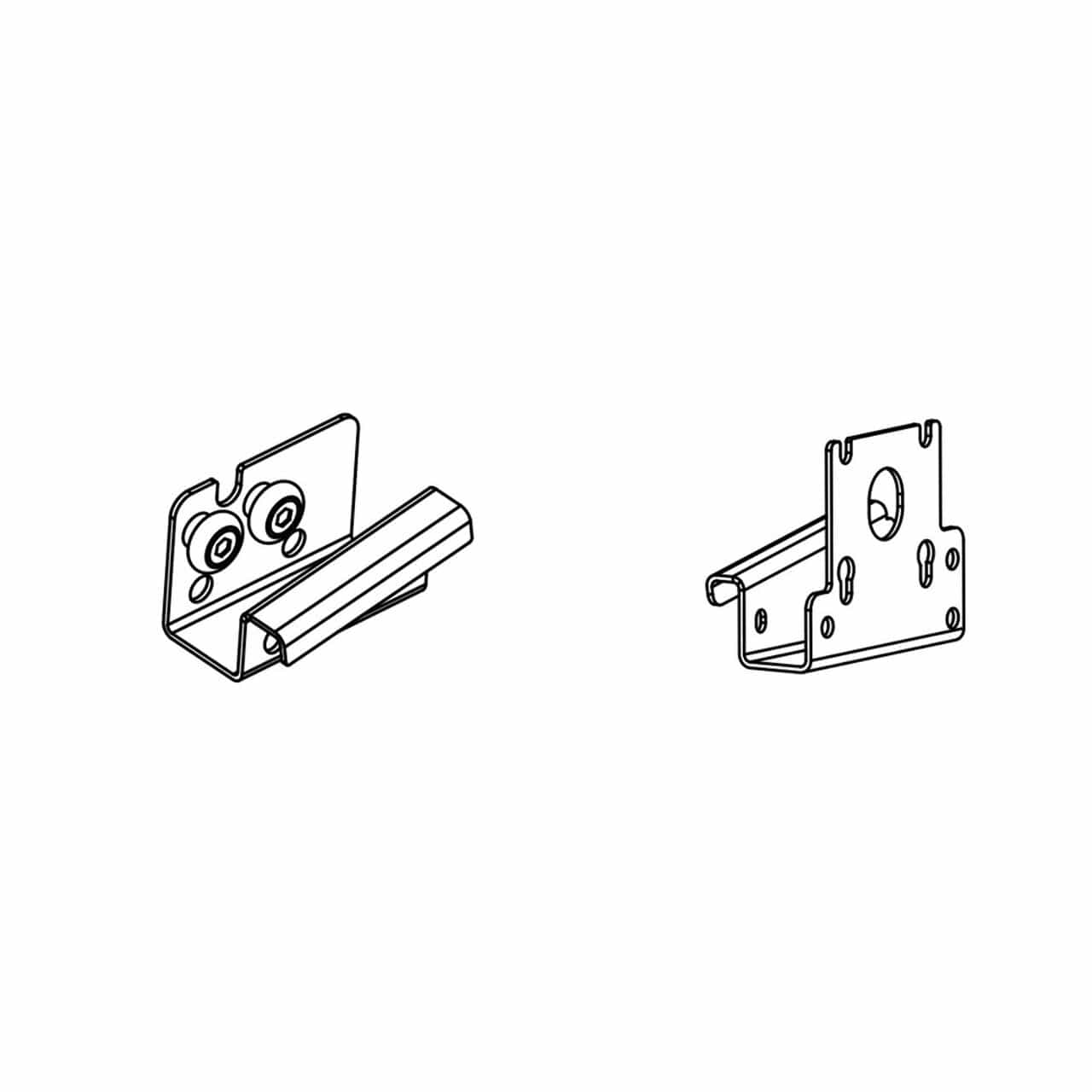 Fire Magic Super Heavy Duty Bracket Kit E660, E790, A660, A790 (2020 Models Only) 3600-61