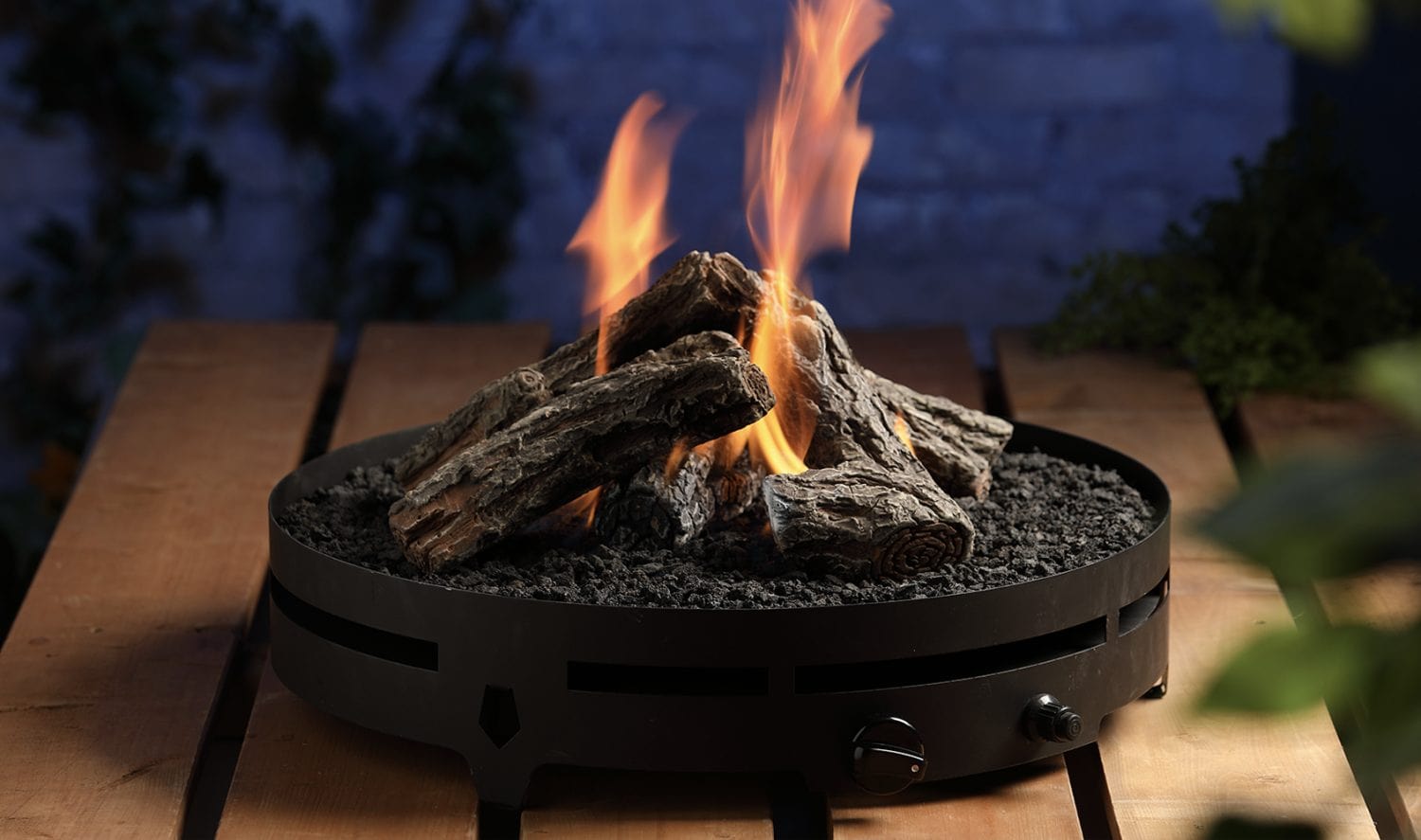 Marquis by Kingsman 20-inch Round Gas Outdoor Fire Pit FP2085