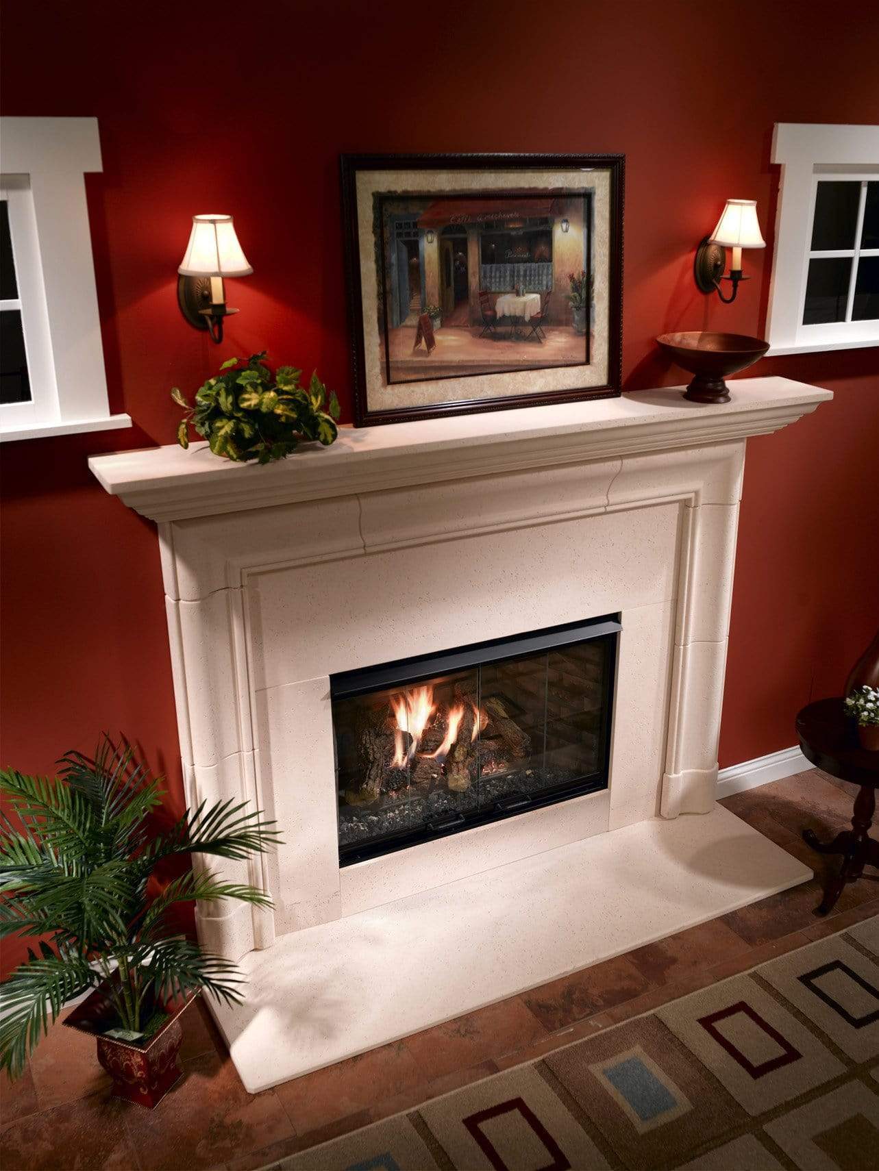 Majestic Reveal 42" Traditional Open-Hearth B-Vent Gas Fireplace RBV4842IT