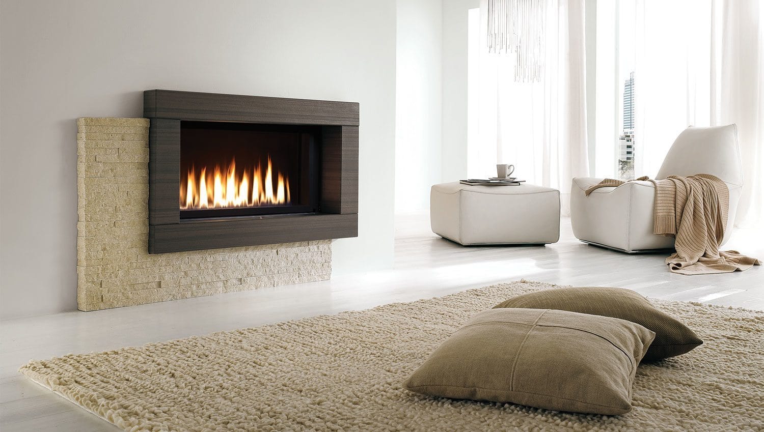 Marquis by Kingsman Infinite 36-inch Zero Clearance Direct Vent Gas Fireplace MQRB4436