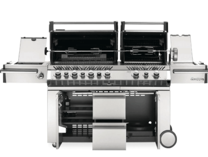 Napoleon Prestige Pro 825 RSBI with Power Side Burner Gas Grill