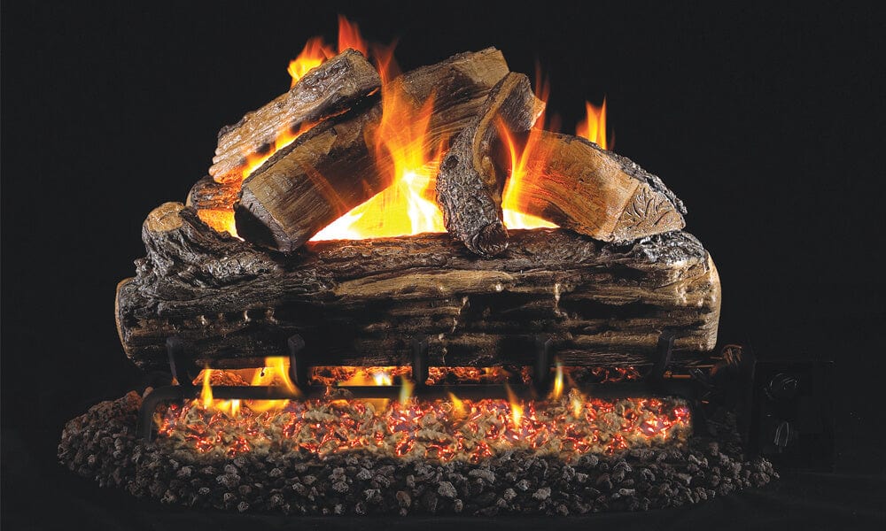 Real Fyre 24-inch Split Oak Vented Gas Log Set - S-24