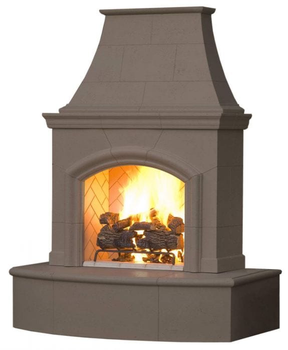 American Fyre Designs 65" Phoenix Outdoor Gas Fireplace