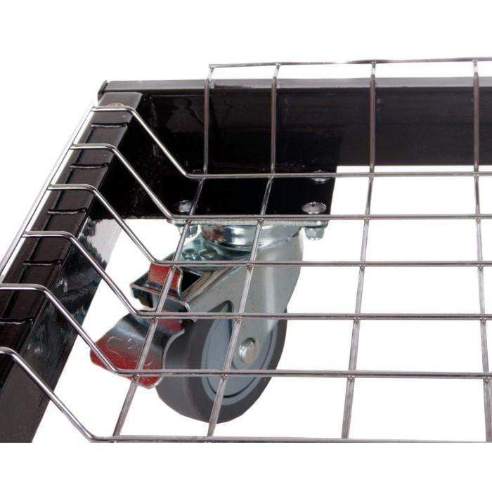 Primo Cart Base W/Basket And SS Side Shelves For Oval JR 200 PG00320