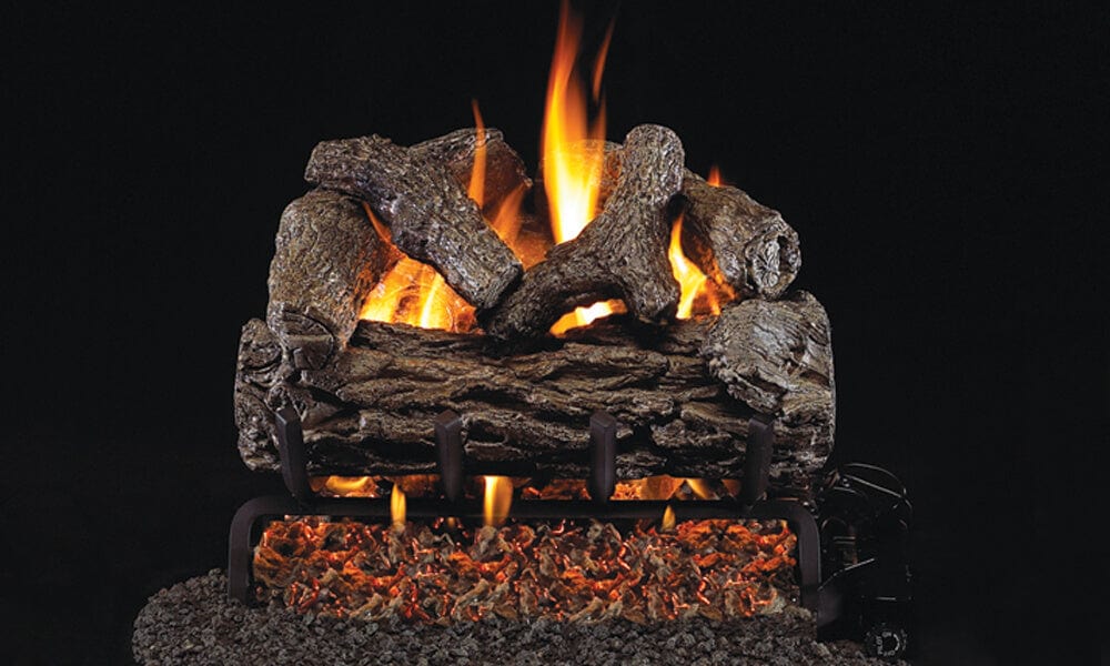 Real Fyre 12-inch Golden Oak Vented Gas Log Set - R-12