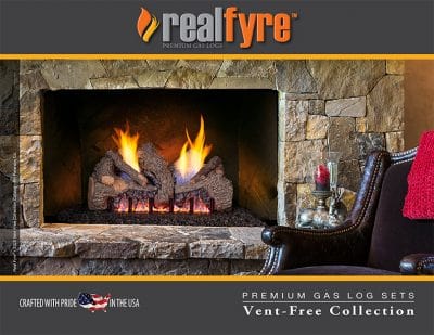 Real Fyre 16/20/24" G8E Series Vent Free Burner 20K BTU G8E