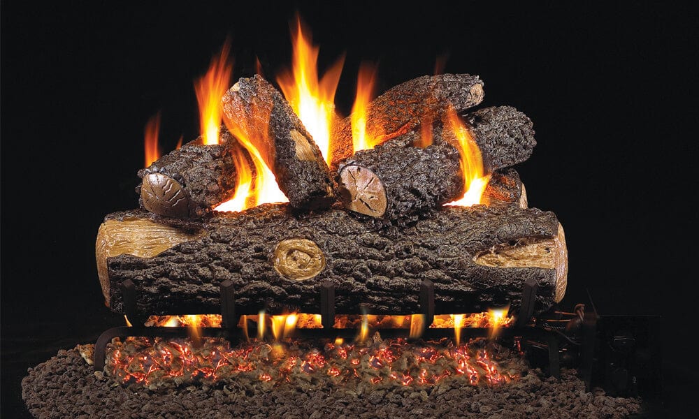 Real Fyre 18-inch Woodland Oak Vented Gas Log Set - WO-18