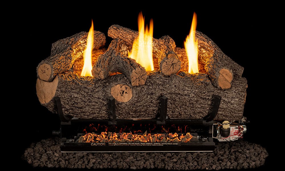 Real Fyre 24" See-Thru Meadow Oak Gas Log Set M9-2-24