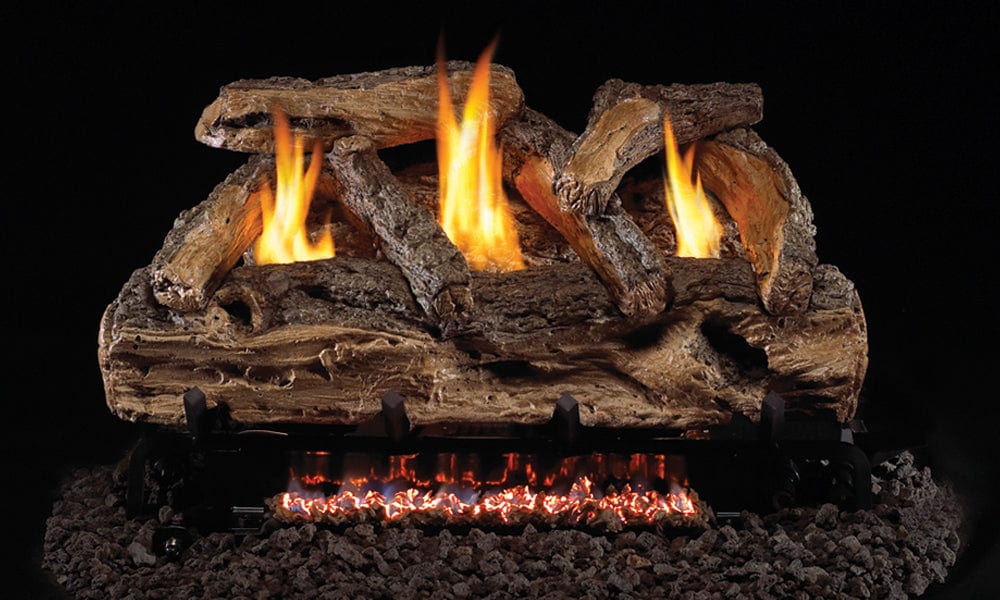 Real Fyre 24" Split Oak Gas See-Thru Log Set S9-2-24