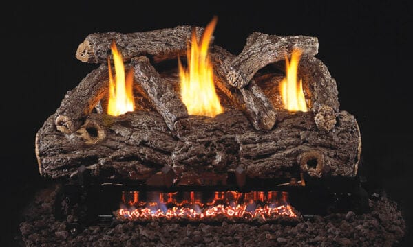 Real Fyre 30" Golden Oak Designer Gas Log Set RD9-30