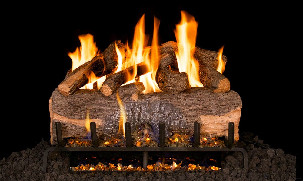 Real Fyre 30-inch Mountain Crest Oak Vented Gas Log Set - MCO-30