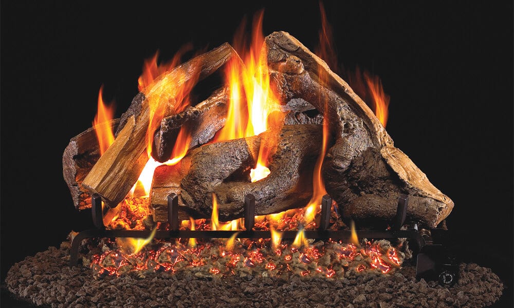 Real Fyre 30-inch Woodstack Vented Gas Log Set - WS-30