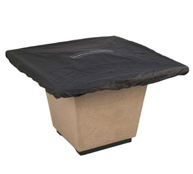 American Fyre Designs 36" Cosmopolitan Square Chat Height Fire Table