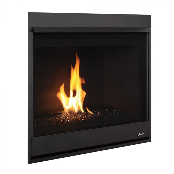 Superior DRC2033 33" Compact Contemporary Direct Vent Gas Fireplace DRC2033