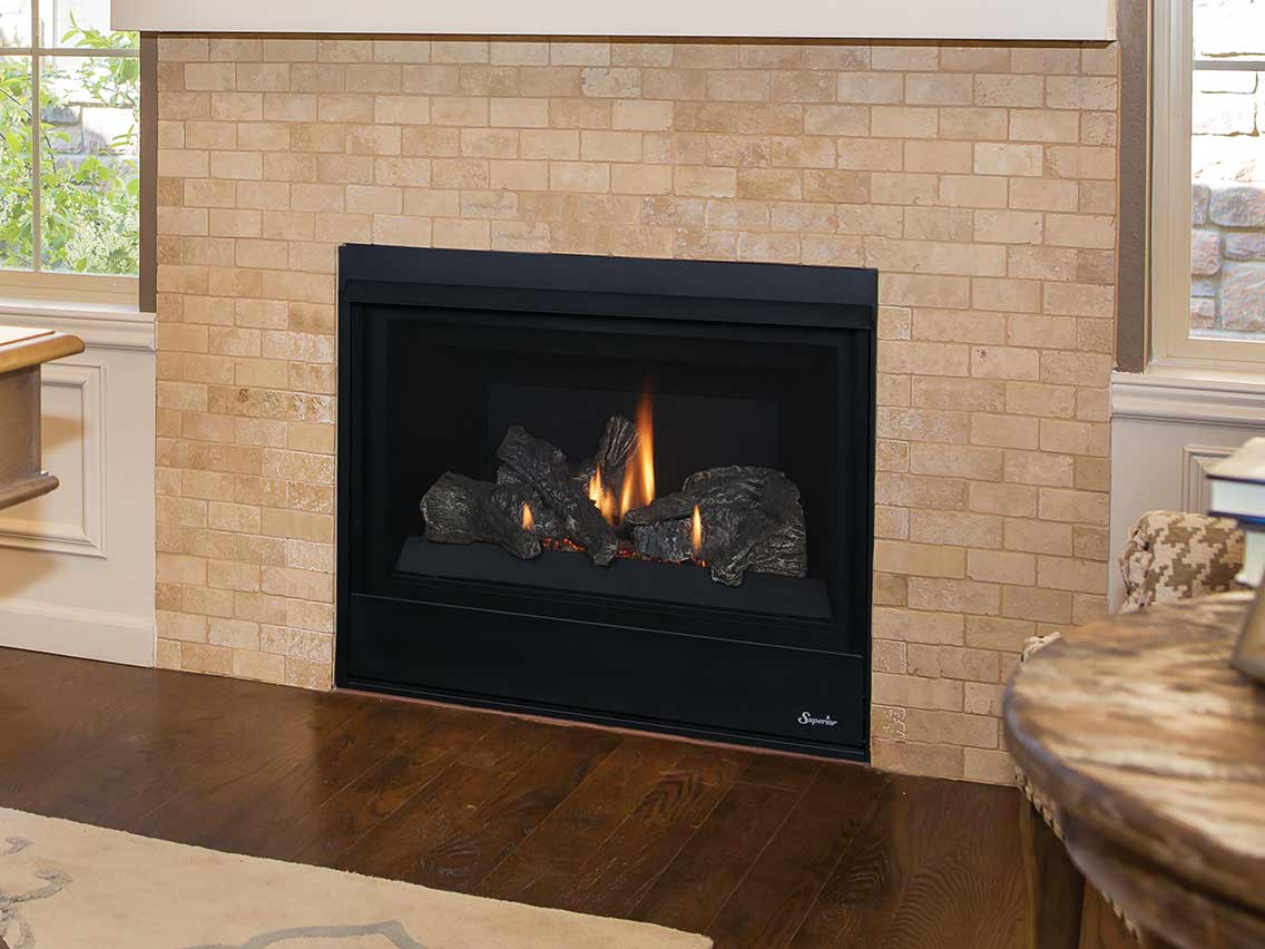 Superior DRT2033 Series 33" Traditional Direct Vent Gas Fireplace DRT2033