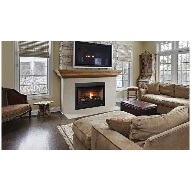 Superior DRT3000 Series 35" Traditional Direct Vent Gas Fireplace DRT3035D