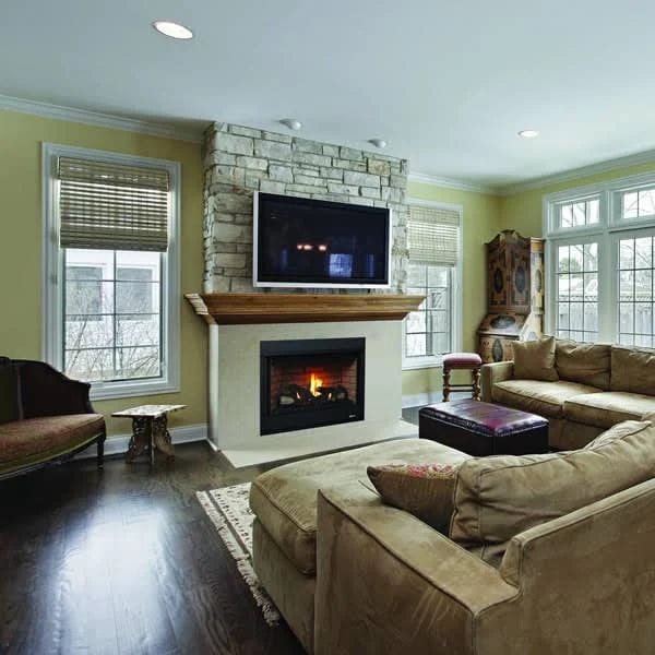 Superior DRT2000 Series 40" Traditional Direct Vent Gas Fireplace DRT2040R