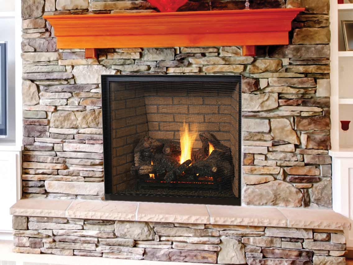 Superior DRT6300 Series 40" Traditional Direct Vent Gas Fireplace DRT6340T