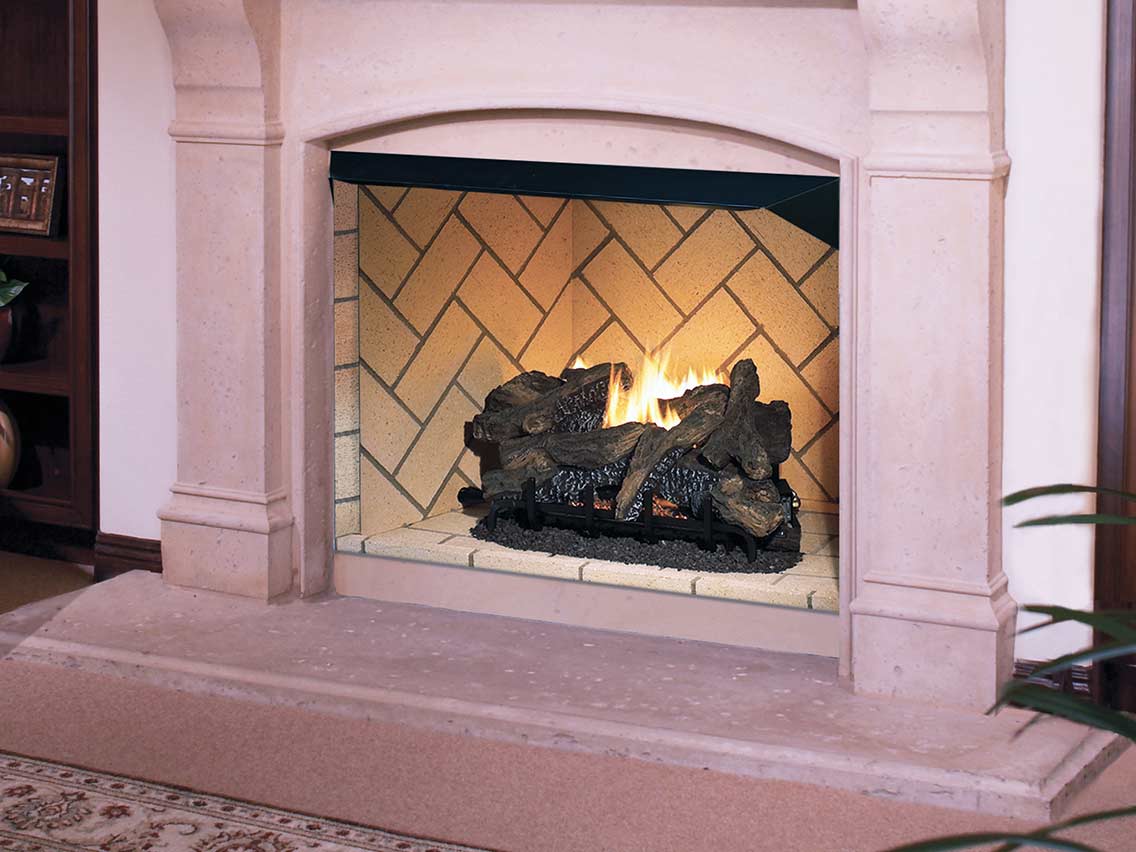 Superior VRT6000 Series 42" Traditional Vent-Free Gas Firebox VRT6042