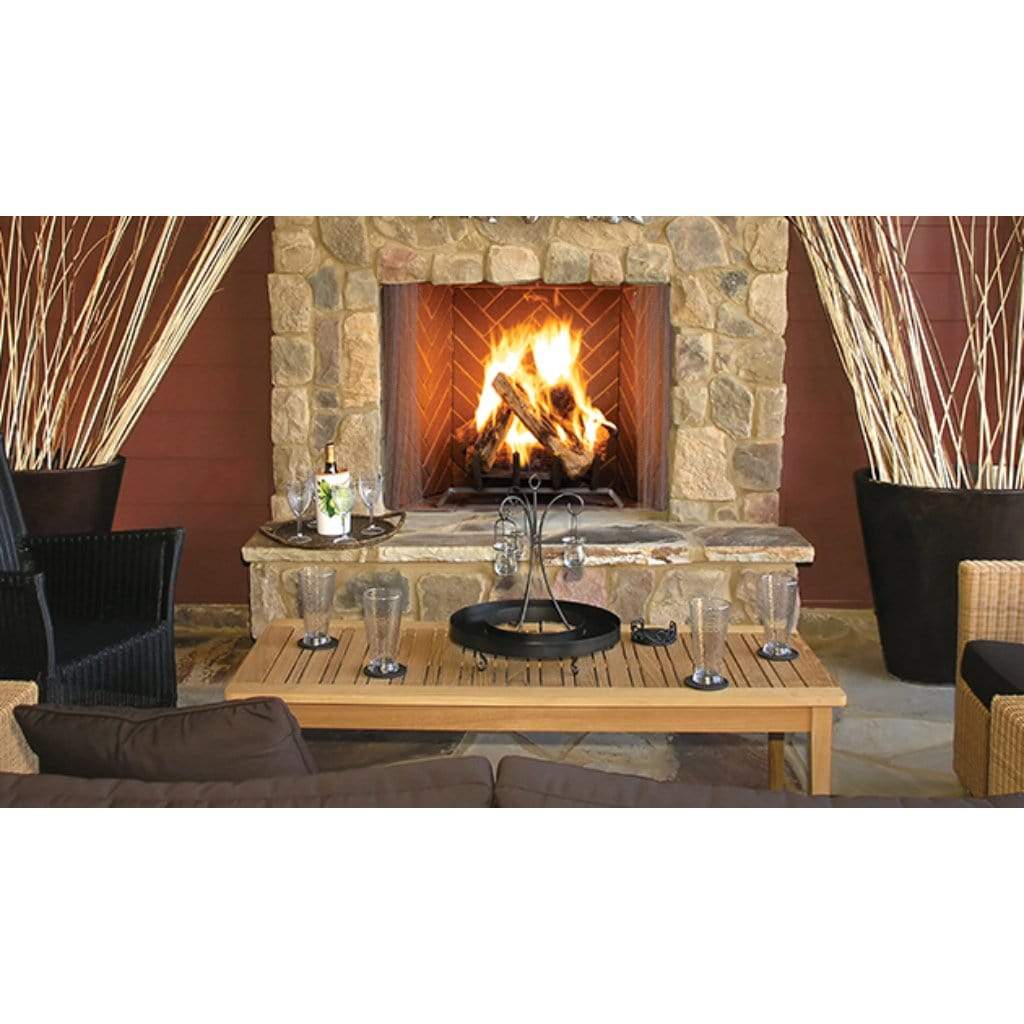 Superior 42" Traditional Wood Burning Outdoor Masonry Fireplace WRE6042