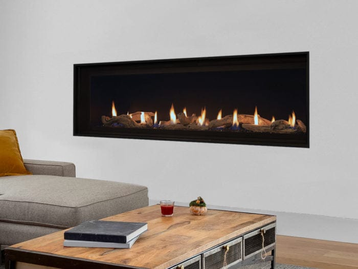 Superior DRL4000 Series 60" Linear Direct Vent Gas Fireplace DRL4060TEN-B