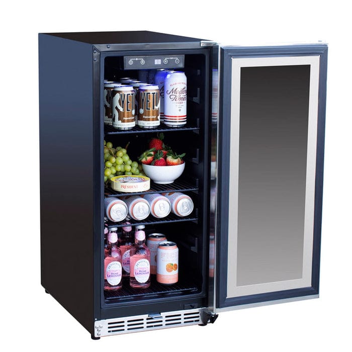 True Flame 15" Outdoor Rated Fridge TF-RFR-15