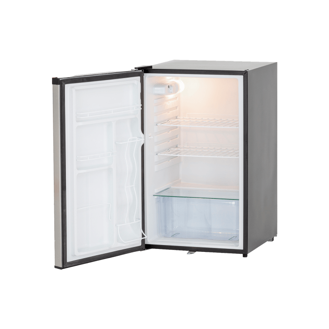 True Flame 21" 4.2C Compact Fridge Opening TF-RFR-21S