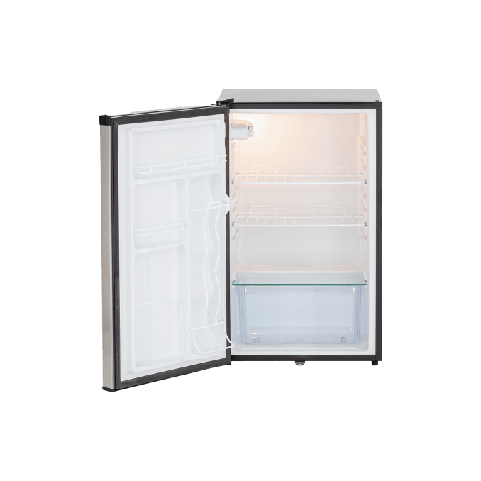 True Flame 21" 4.2C Compact Fridge Opening TF-RFR-21S