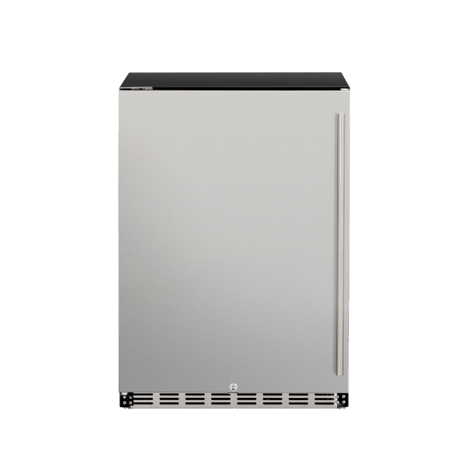 True Flame 24" 5.3C Outdoor Rated Fridge TF-RFR-24S