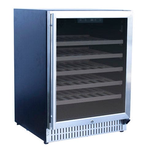 True Flame 24" Outdoor Rated Single Zone Wine Cooler TF-RFR-24W