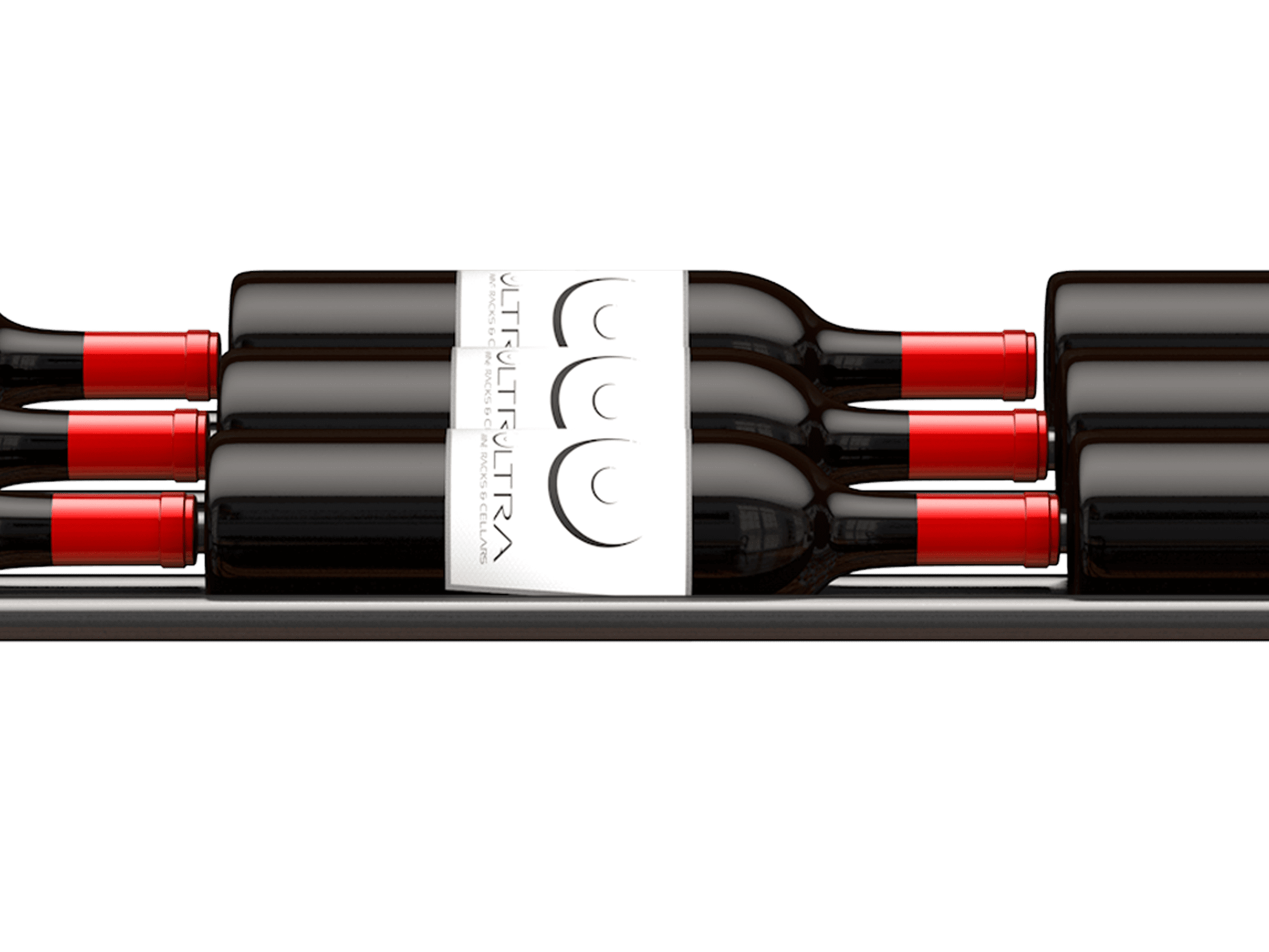 Ultra Wine Racks Cascading Rows