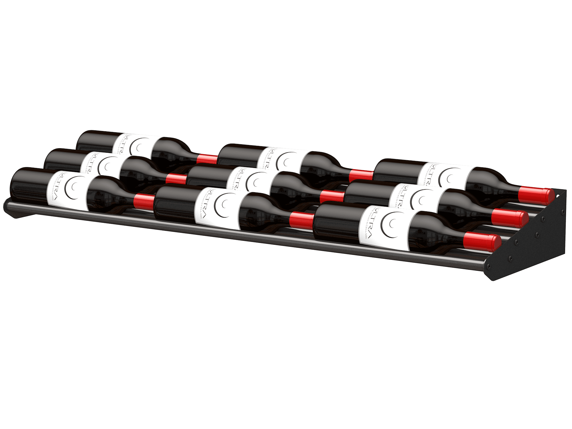 Ultra Wine Racks Cascading Rows