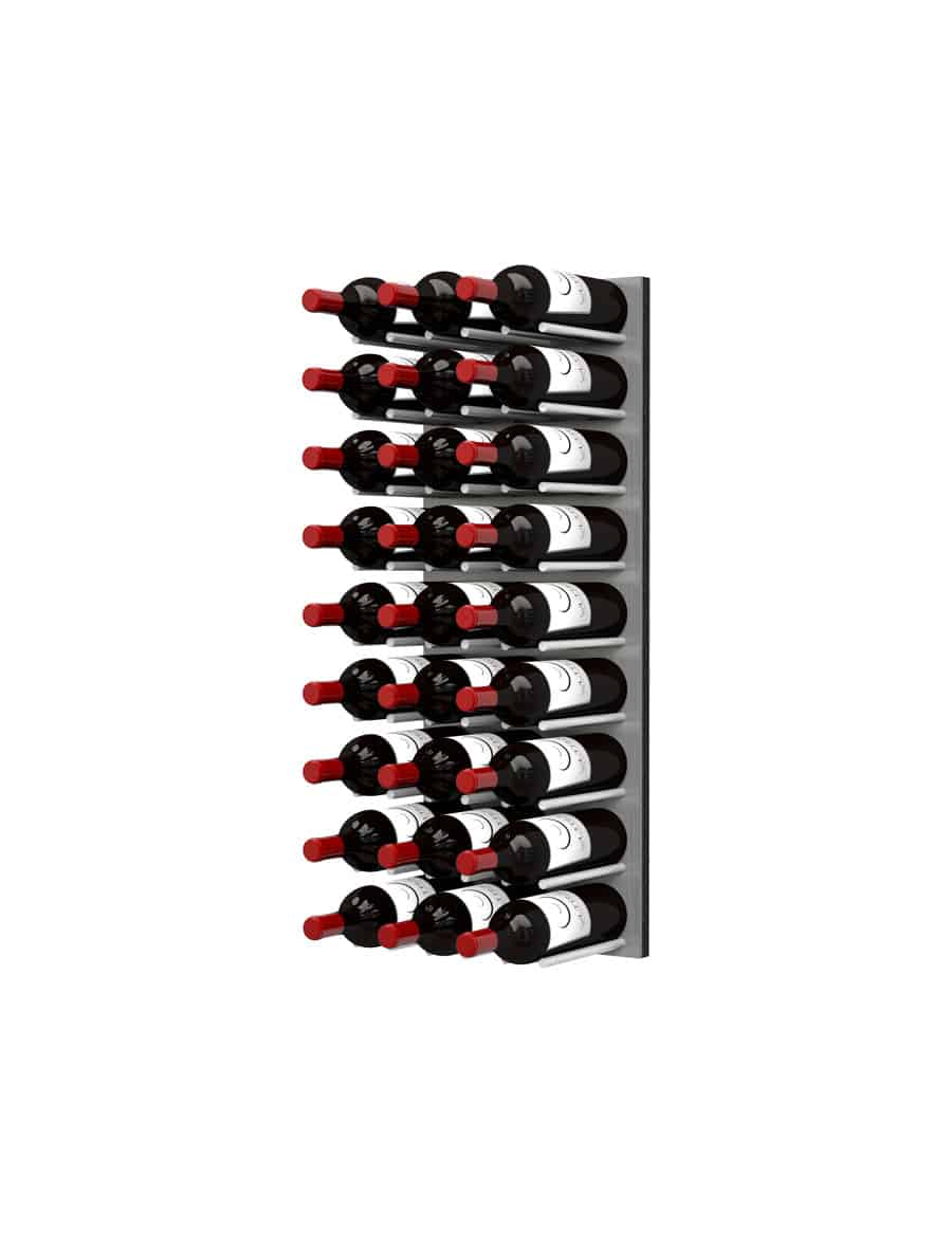 Ultra Wine Racks - Fusion Straight Wine Wall Alumasteel (3 Foot)