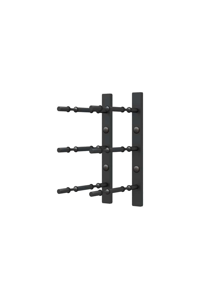 Ultra Wine Racks HZ Wall Rails 1FT Metal Wine Rack (3 to 9 Bottles)