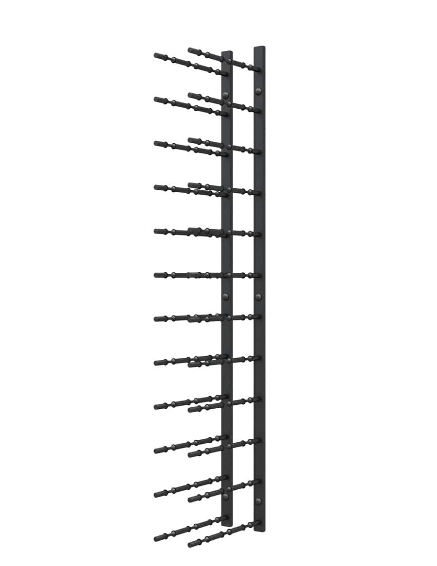 Ultra Wine Racks HZ Wall Rails - 4FT Metal Wine Racks (12 to 36 Bottles)