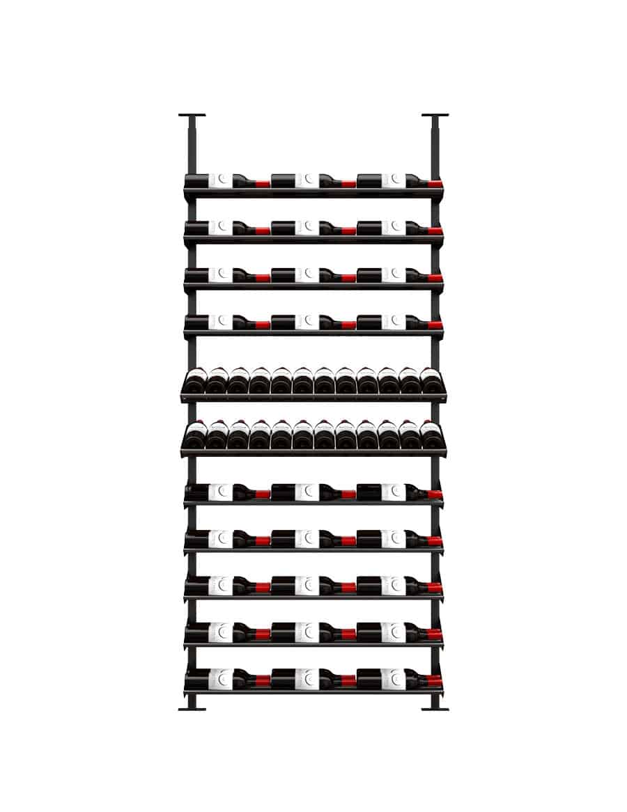 Ultra Wine Racks Showcase Featured Display Kit (78-105 Bottles)