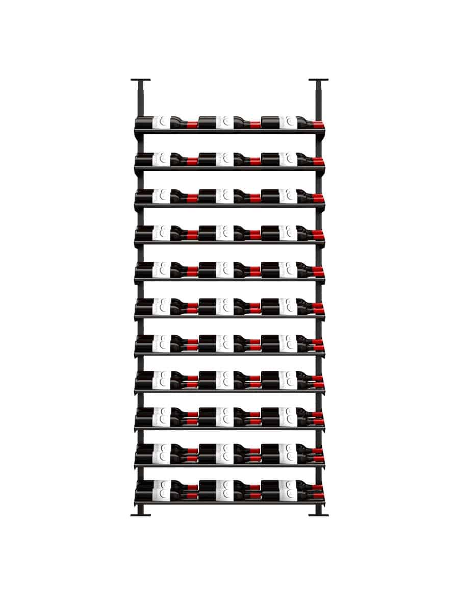 Ultra Wine Racks Showcase Standard Cascade Kits 66-99 Bottles