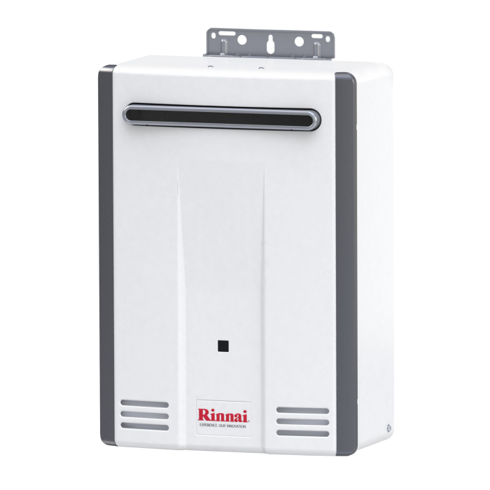 Rinnai 5.3 GPM Tankless Water Heater Value Series, Exterior, V53DEN