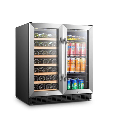 Lanbo LW3370B 30 Inch Wine And Beverage Cooler-1