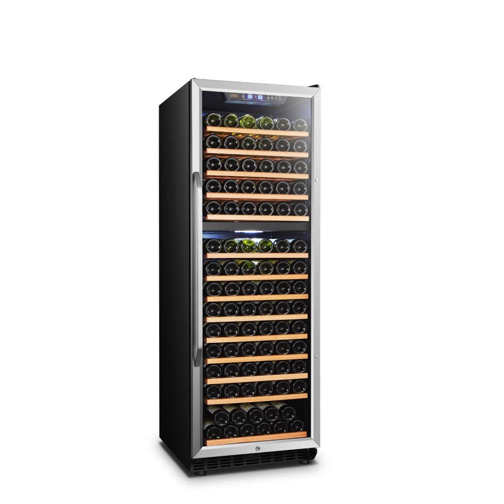 Lanbo LW162DD 162 Bottle Dual Zone Wine Cooler-1