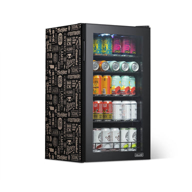 NewAir NewAir "Beers of the World" Freestanding 126 Can Beverage Refrigerator - AB-1200BC1