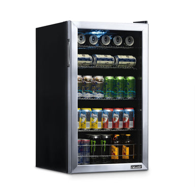 NewAir NewAir 126 Can Freestanding Beverage Refrigerator- NBC126SS02