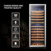 Lanbo LW142D 138 Bottle Dual Zone Wine Cooler-2