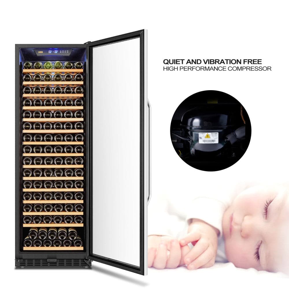 Lanbo LW177S 171 Bottle Single Zone Wine Cooler-2