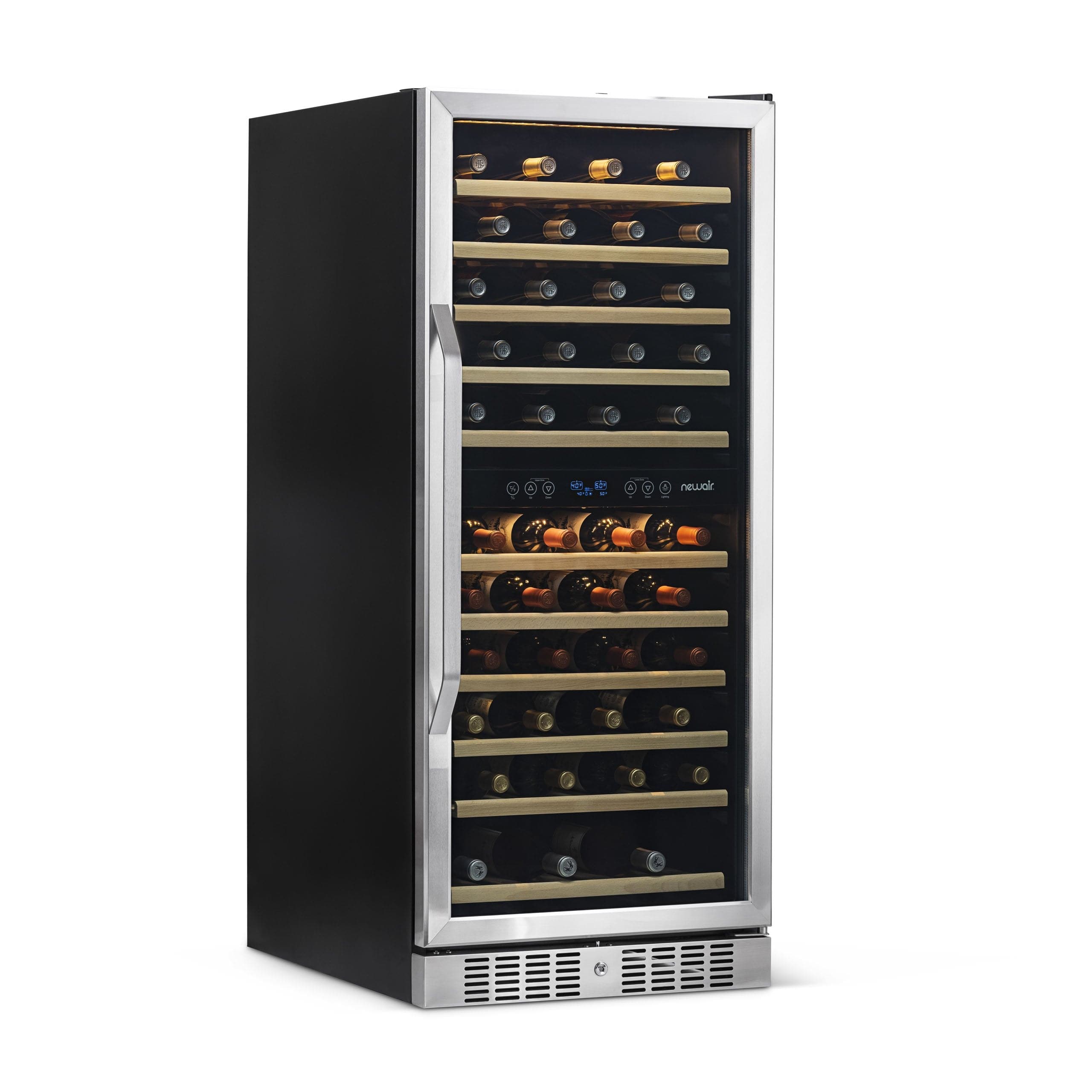 NewAir NewAir 27” Built-in 116 Bottle Dual Zone Compressor Wine Refrigerator- AWR-1160DB