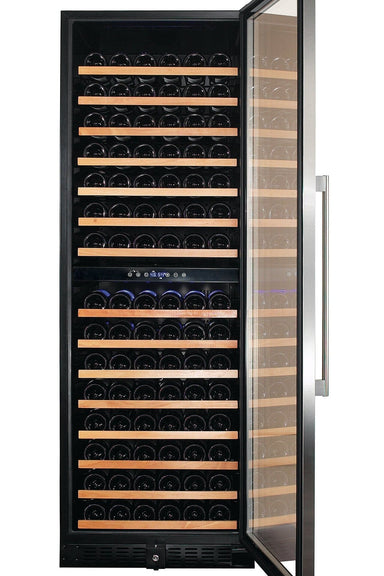 Smith & Hanks Smith & Hanks 166 Bottle Dual Zone Wine Cooler - RE100004