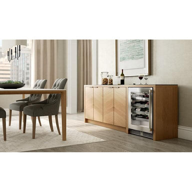HH24WS-4-2L Perlick Signature Series Sottile 18" Depth Indoor Wine Reserve with fully integrated panel-ready solid door, hinge left-2