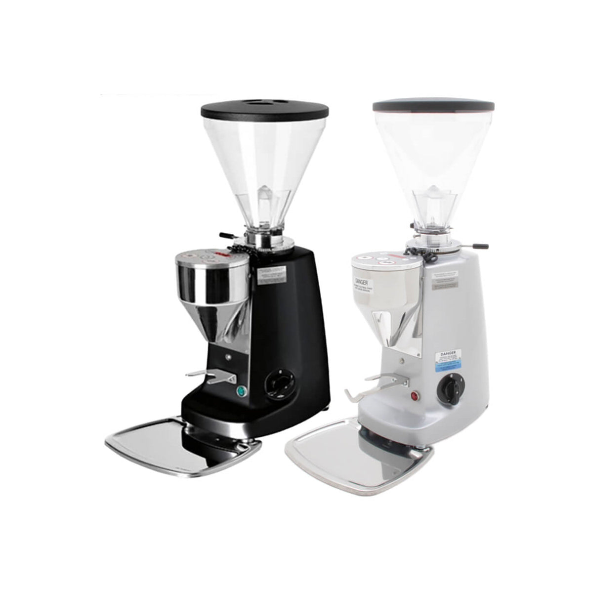 Mazzer Super Jolly Electronic Grinder In Polished Aluminum