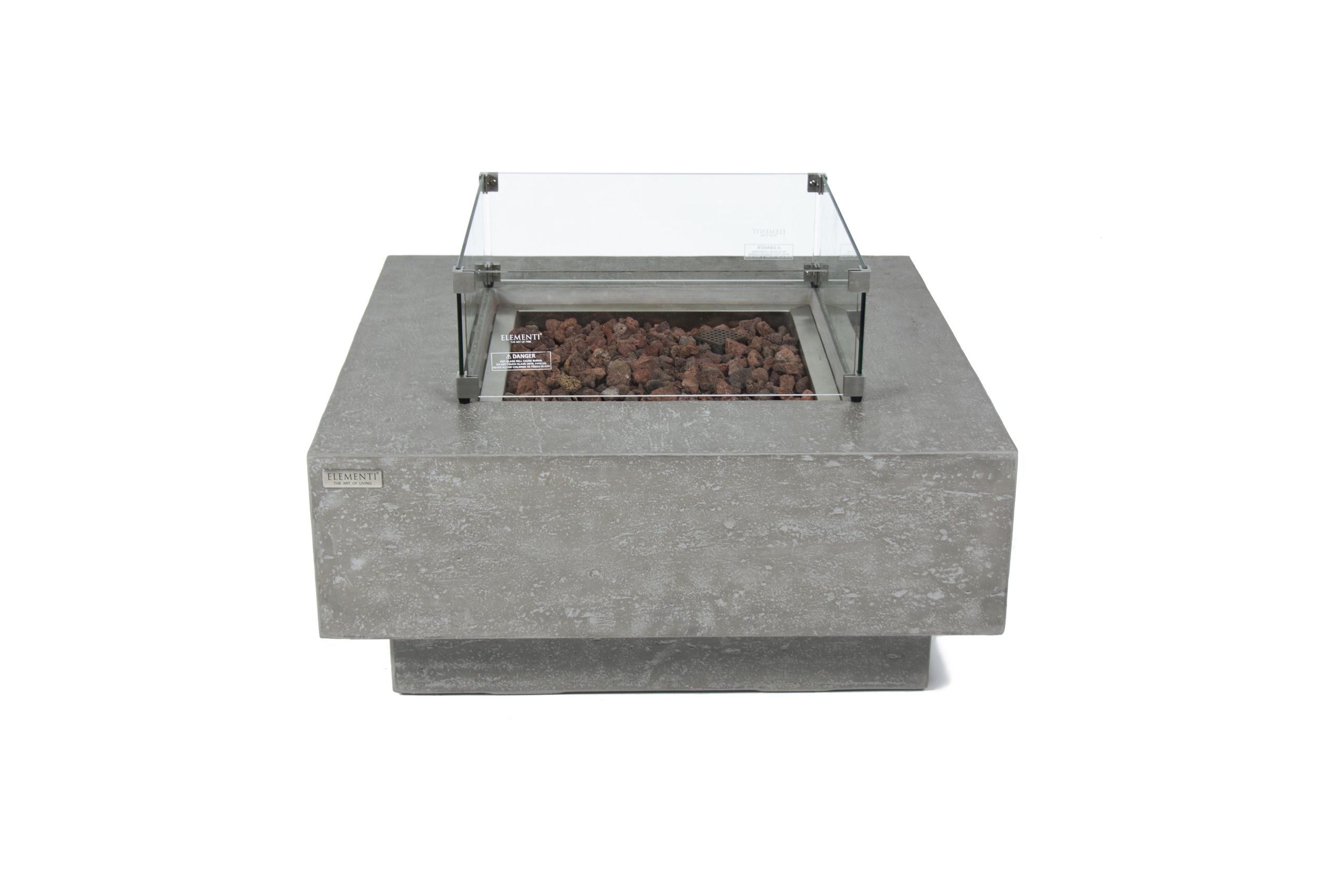 Elementi Manhattan Fire Table - Light Grey