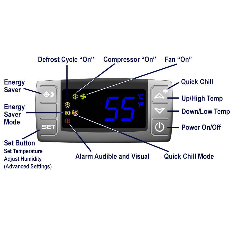 CellarPro 8000S Split System Cooling Unit (up to 2000 cubic feet)